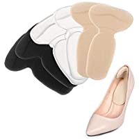 Almohadillas de Tacón Alto- 3 Pares Autoadhesivas Cojines para Talón- Taloneras de Silicona Gel Almohadillas de Talón…
